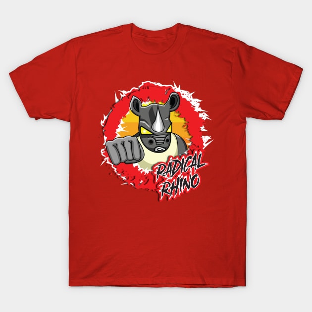 Radical Rhino T-Shirt by Reasons to be random